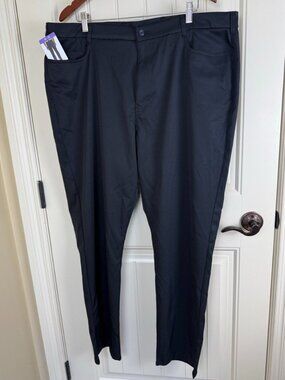 Callaway Golf Pants 40x32 Men's Black Stretch Performance Pants NWT